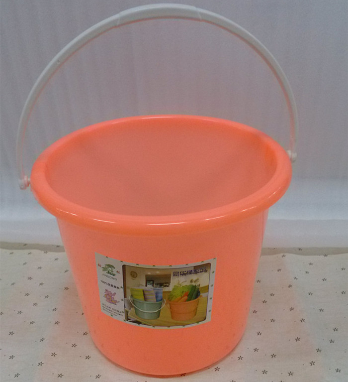 塑料小号提水桶家用手提加厚储水桶桌面垃圾收纳桶迷你宝宝桶豪华桶